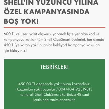 Shell Boş Yok Kampanyası