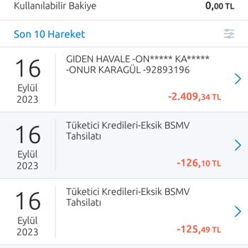 Yapı Kredi Bankası Haber Vermeden Eksik Faiz Tahsilatı