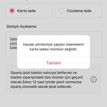 Gardrops İade Sorunu Hk