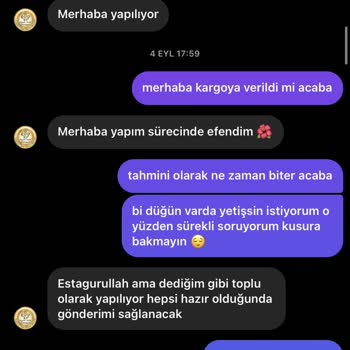 Ceylin Gold İmitasyon Ürünlerin Arkasında Durmama Ve Yalandan Bir Garanti Koşulu Verme