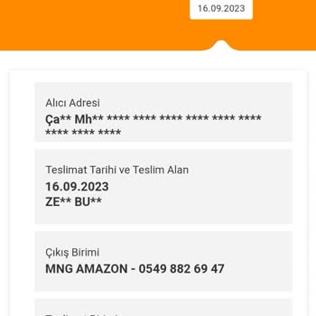 MNG Kargo Kayıp Ve Teslim Edilmeyen Kargo