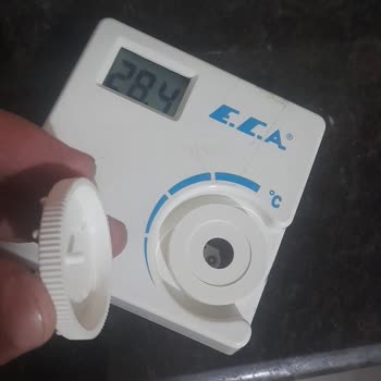 ECA Kablosuz Oda Termostatı Düğmesi Kırıldı
