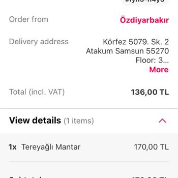 Yemeksepeti Kötü Yemek Ve Restoran Aldatmaca Özdiyarbakır