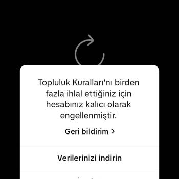 TikTok Boş Yere Banlanmak