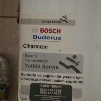 Bosch Yetkili Servisi Kombini Bozdu