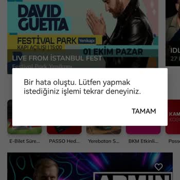 Passolig Mobil Uygulamaya Giriş
