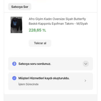Hepsiburada Afrogiyim Satıcısı Ürünümü Göndermiyor