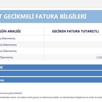 Türk Telekom Türkiye Bankalar Birliğinde Görünen Borç Tutarı