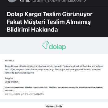 Sürat Kargo Kargo Teslim Hatası
