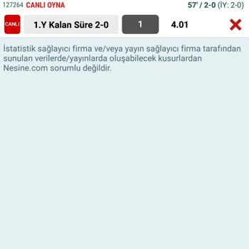 Nesine Kazanan Kuponum Kaybetti Gösteriyor