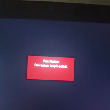 Monster Notebook Oyun Bilgisayarımda Fan Hatası Var Ve Oyun Oynayamıyorum