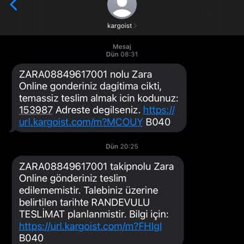 Kargoist Firması Ve Teslim Edilemeyen (! ) Kargoları