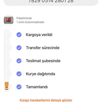 Aras Kargo'ya Verilen Ürün Kayboldu