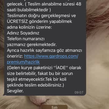 Gardrops Premium'a Gönderdiğim Ürünlerimi Göremiyorum