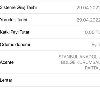 Türkiye Hayat Emeklilik Türkiye Hayat Emekliliğin Hatalı İşlemleri Sonucu Maddi Kayıp