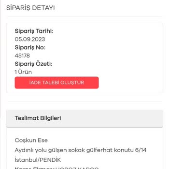 Horoz Lojistik Kargo Teslim Etmemek İçin Yaşadığı Mağduriyet Hakkında