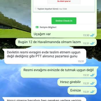 PTT Kargo Çalışanı Bana Ait Olan Kimliğimi Evine Götürdü