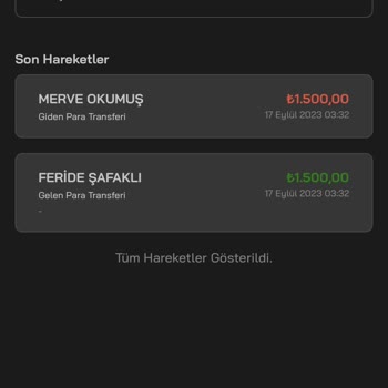 Payfix Hesabımdan Bilgim Dışında Para Gönderildi