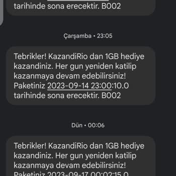 KazandıRio Kazandığım İnternetimi Yatırmadılar