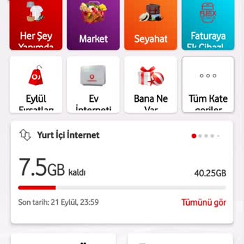 Vodafone Sosyal Paket Tarifemdeki İnterneti Düşürüyor