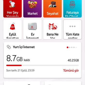 Vodafone Sosyal Paket Tarifemdeki İnterneti Düşürüyor