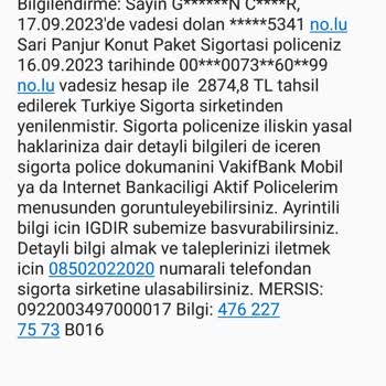 VakıfBank Bilgim Dışında Hesabımdan Kesinti Yaptı.