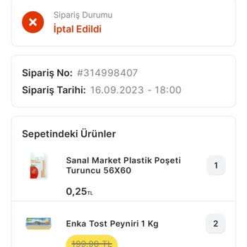 Migros Ürün Kalmadı Stok Bitti