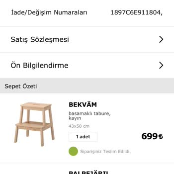 IKEA Müşteri Mağduriyetinin Giderilmesi