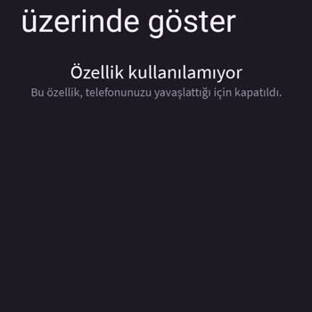 Reeder Diğer Uygulamaların Üzerinde Gösteremiyorum