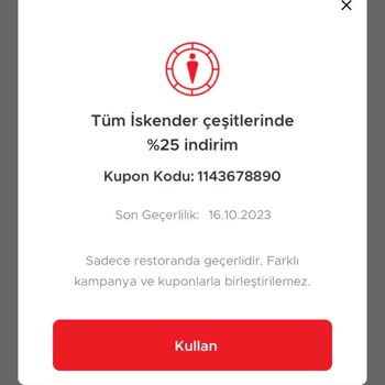 Baydöner İndirim Kodu İndirim Mağduriyeti