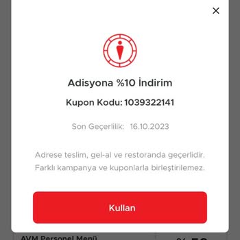 Baydöner İndirim Kodu İndirim Mağduriyeti