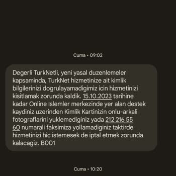 TurkNet Bizi Mağdur Etti.