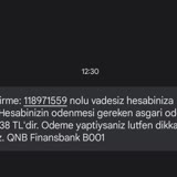 QNB Finansbank Kredi Kartı Hesabının Kapatılmaması