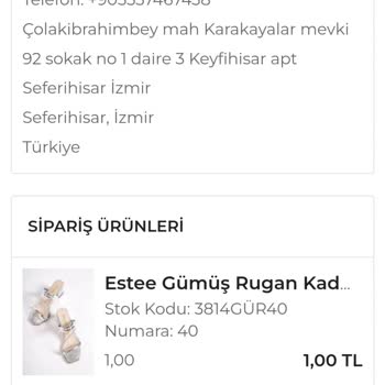 Pabuçlarım. Com Un İade Yapmaması Ve Kargo Ücretinin Dilencisi Olması!