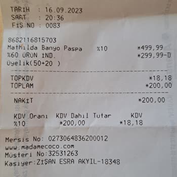 Madame Coco İnternet Ve Mağaza Fiyatlarının Farklı Olması