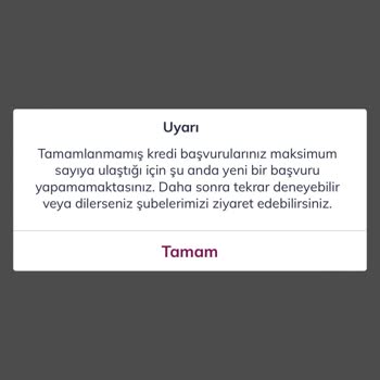 QNB Finansbank Kredi Başvurularım Max Sayıya Ulaştı Kredi Başvurusu Yapamıyorum