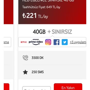 Vodafone Yanıltıcı Fiyat Bilgisi