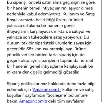 Amazon Siparişim İptal Ediliyor