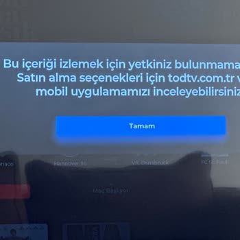 Tod TV Hataları Ve Müşteri Hizmetlerine Ulaşamama