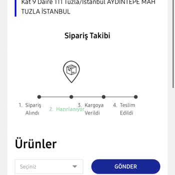 Samsung Çamaşır Makinem Gönderilmiyor