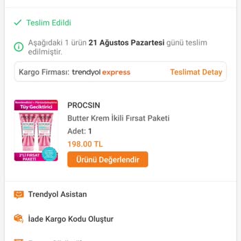 Trendyol Kayıp Kargo Kargom Yok Nerede Bilmiyorum
