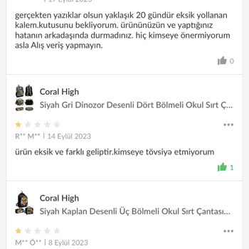 Trendyol'da Eksik Ürün Gönderimi