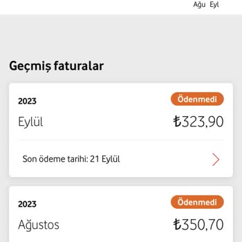 Vodafone Faturalı Hat İptali