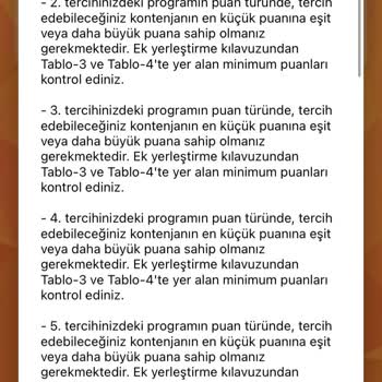 ÖSYM Ek Tercih Yapamama