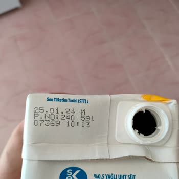 Sek Bozuk Süt Ürünü