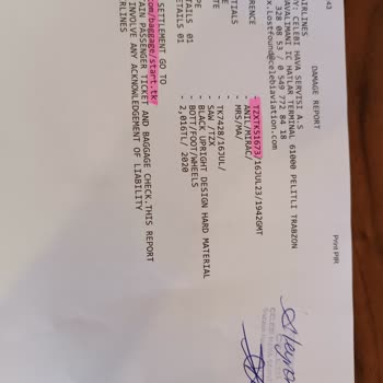 Bavulumu Parçalayan Anadolu Jet'in İlgisizliği