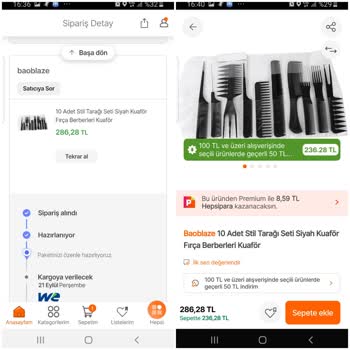 Hepsiburada Kötü Alışveriş Deneyimi