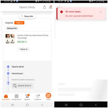 Hepsiburada Kötü Alışveriş Deneyimi
