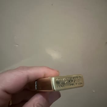 Zippo Çakmağımın Bakımı Yetersiz Yapıldı