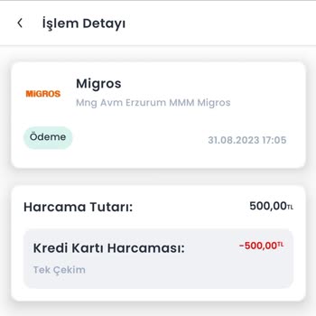 Migros Mağazalarından Çift Çekim Yapılması